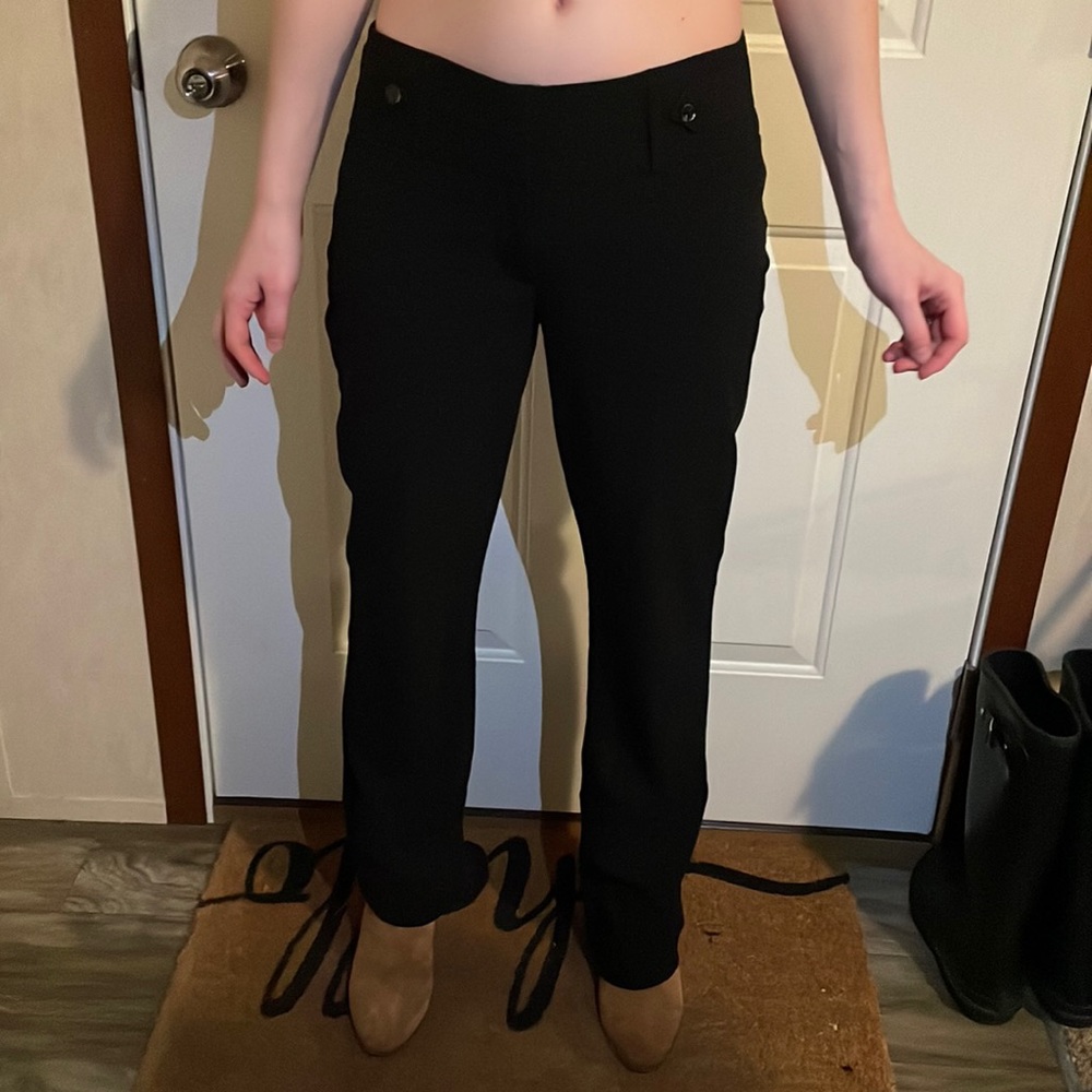 Black dress pants